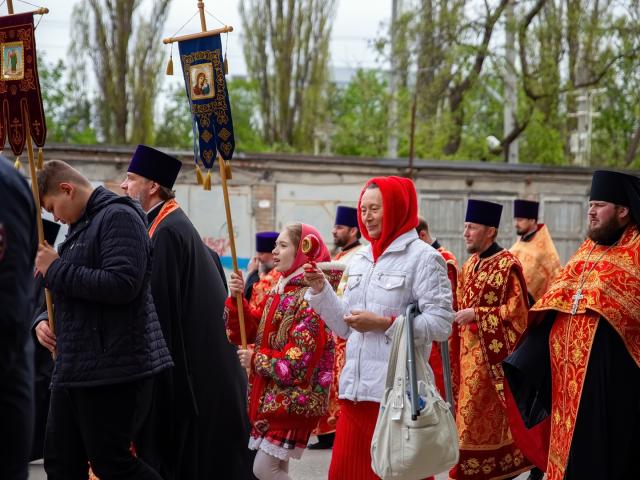 Великая Пасха крестный ход