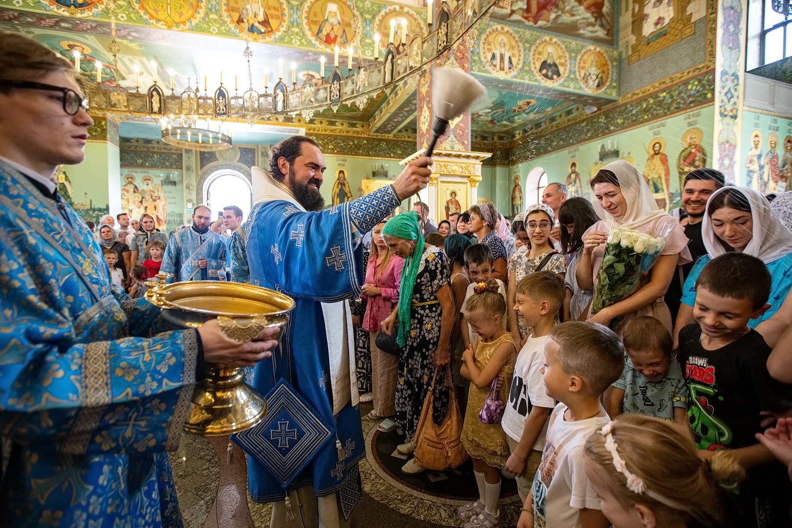 Молебен для школьников и студентов