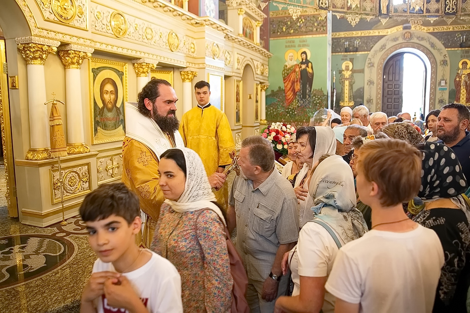 Ржевская епархия кафедральный собор Архиерейское богослужение