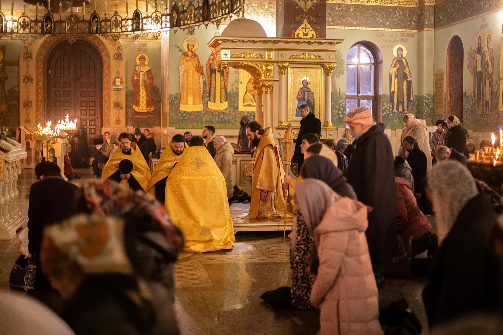 Воскресная служба в православной церкви