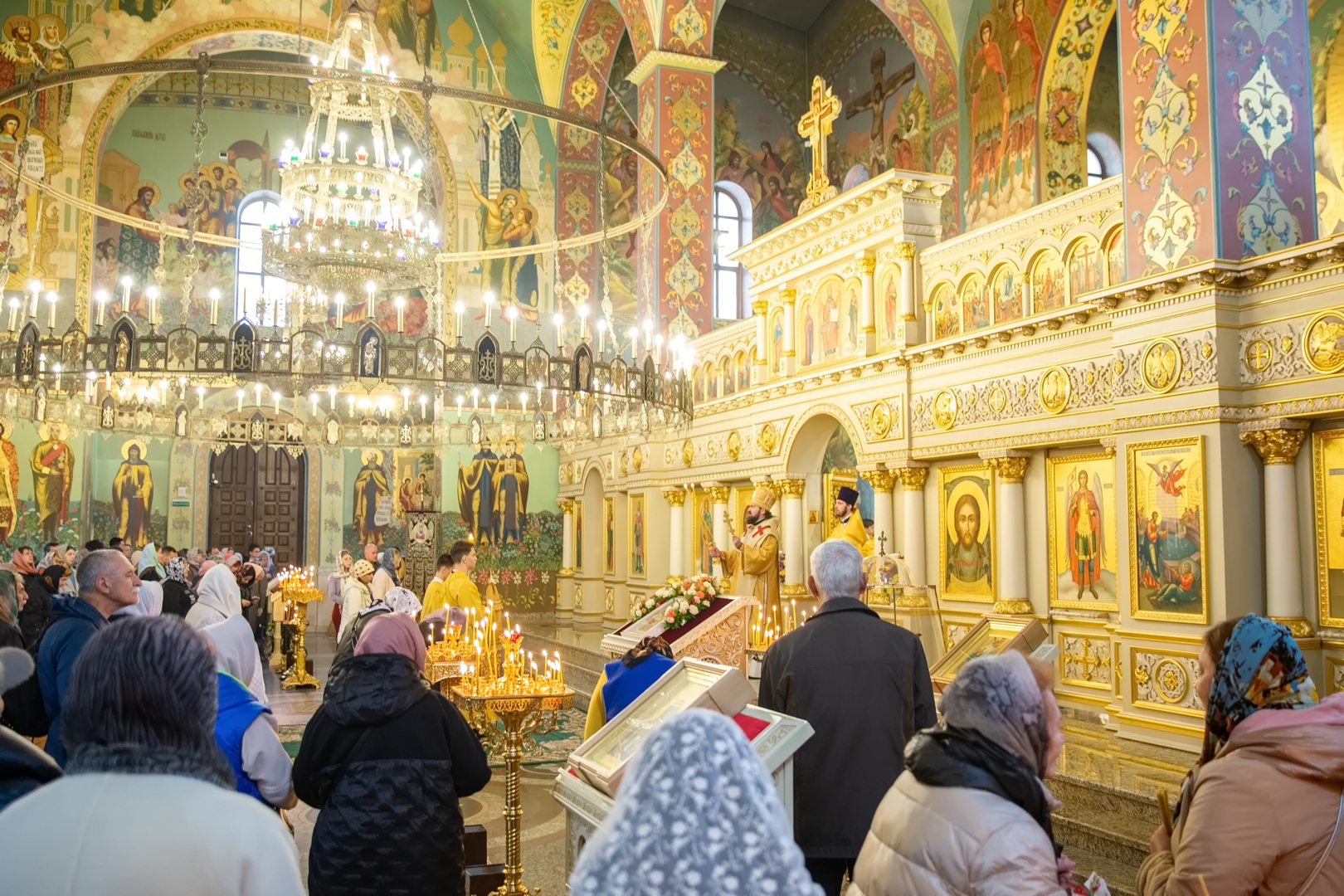 Ржевская епархия кафедральный собор Архиерейское богослужение