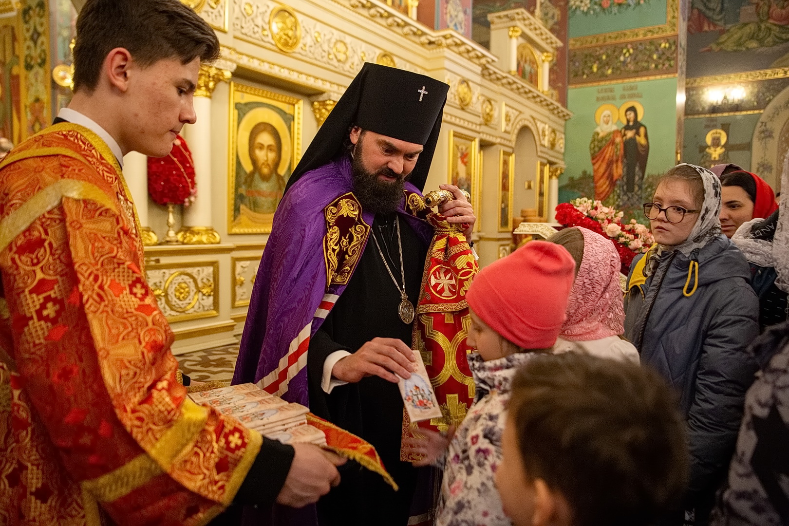 Ржевская епархия кафедральный собор Архиерейское богослужение