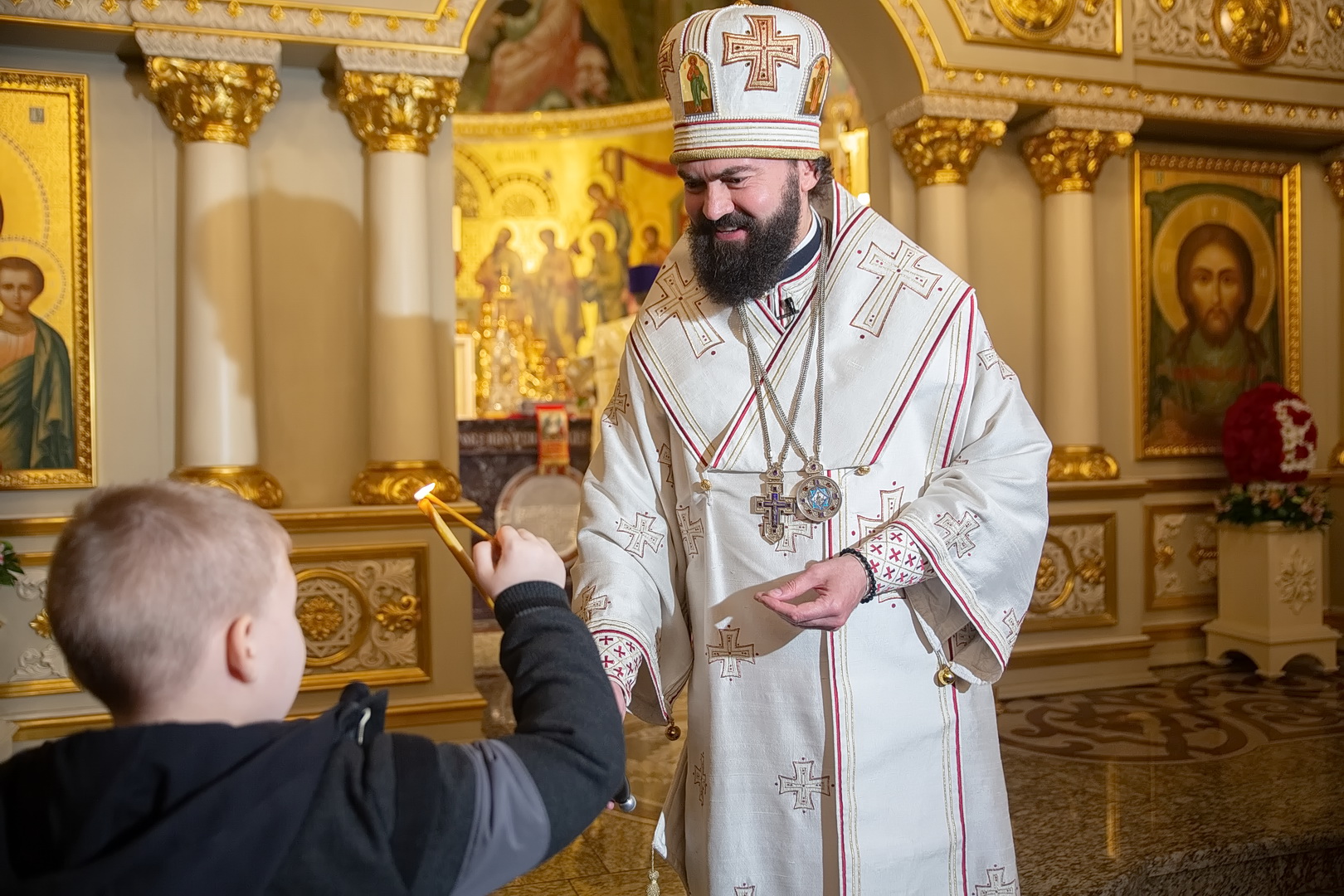 Ржевская епархия кафедральный собор Архиерейское богослужение