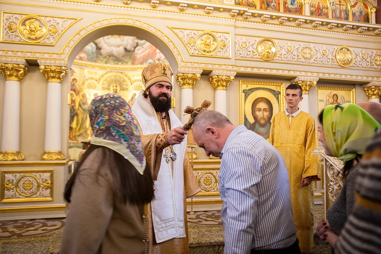 Ржевская епархия кафедральный собор Архиерейское богослужение