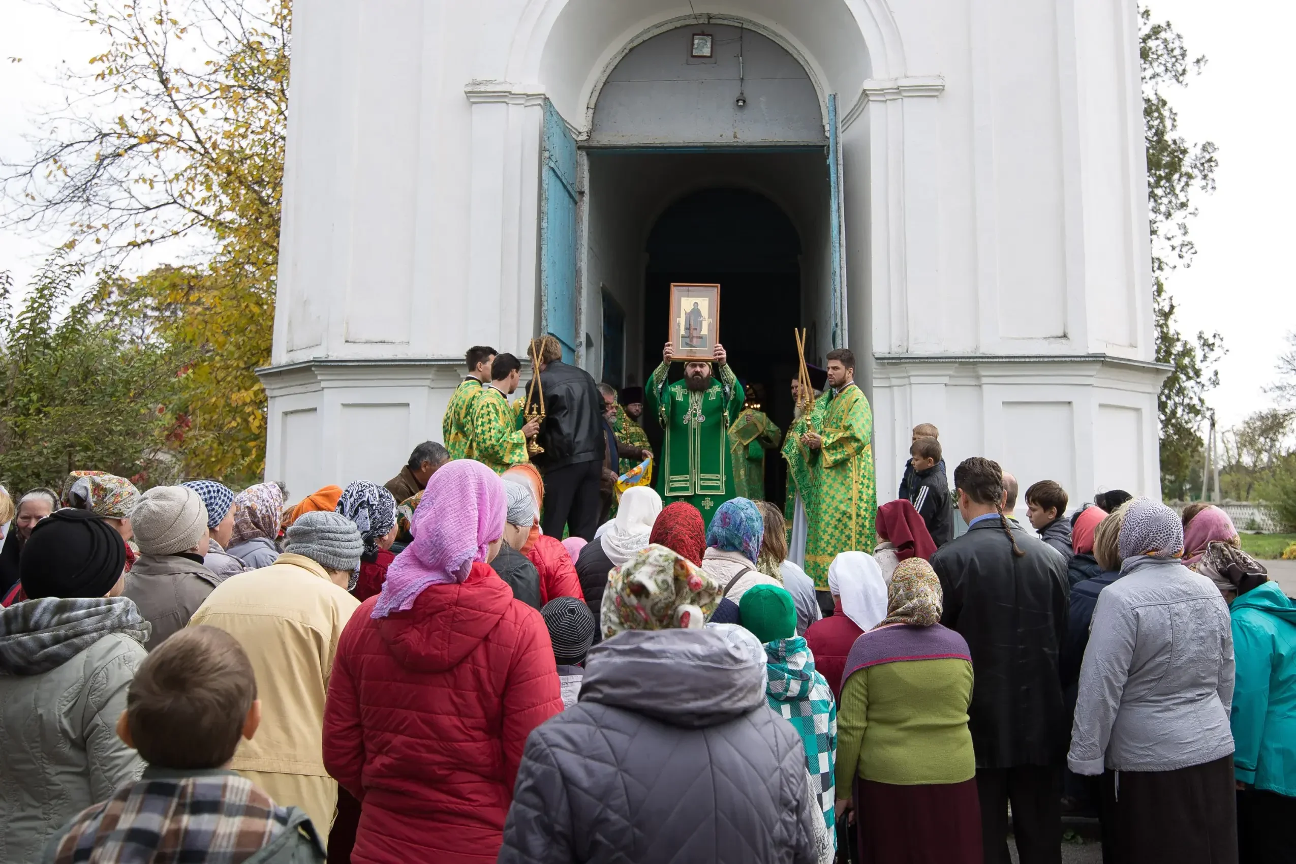 Архиепископ Феофилакт возглавил престольный праздник в станице  Екатериноградской