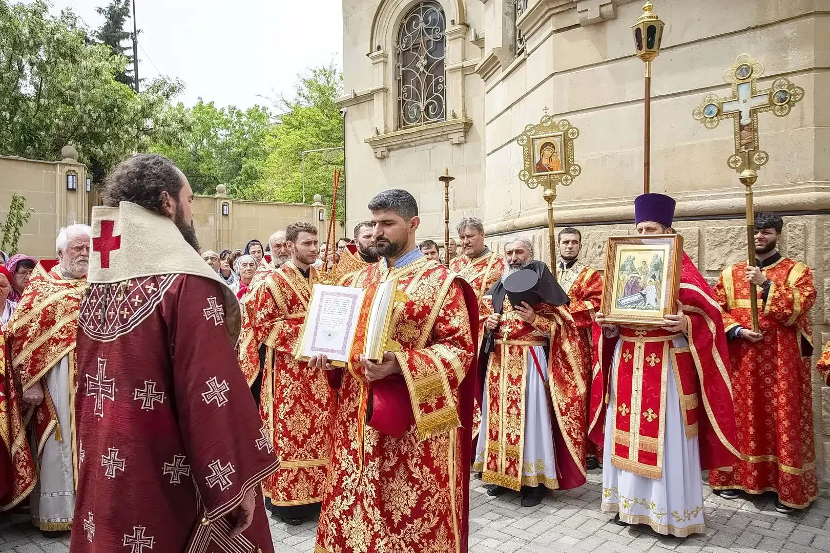 Престольные торжества состоялись в кафедральном соборе Бакинской епархии